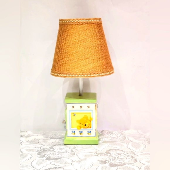 Winnie the Pooh and friends nursery night lamp.  Piglet, Eeore and Tigger - Picture 1 of 11